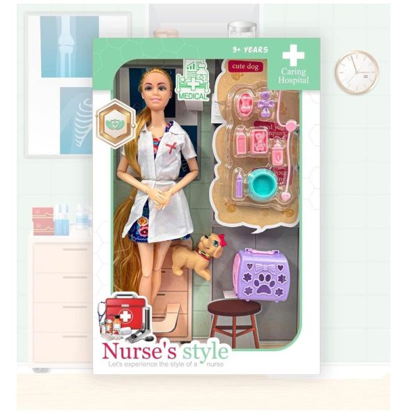 Alia Nurse Style Doll Set