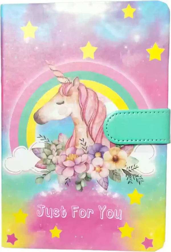 Designer Diary Paper Bear Unicorn