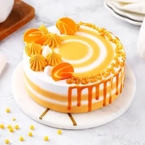 Golden Glow Butterscotch Cake