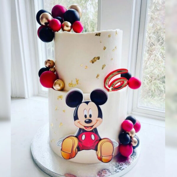 Mickey Mouse Theme Cake