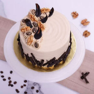 Mocha Walnut Bliss Cake