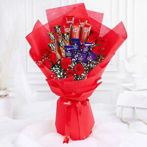 Crimson Love Delight Bouquet